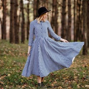 Brand new Son de Flor gingham dress
